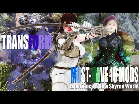 Transform Skyrim's Atmosphere: Experience a new immersive world with 10 new must-have Skyrim mods