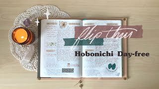 Flip-Thru Hobonichi Day Free (A5), Wellness Tracking, Chatty