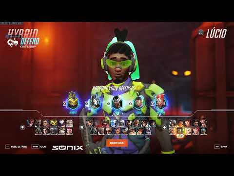 FDGOD PRO LUCIO GAMEPLAY - OVERWATCH 2 SEASON 6 TOP 500