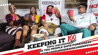 KEEPING IT 💯 | DO PEOPLE DATE FOREIGNERS FOR LOVE OR FOR DOCUMENTS? | LET'S TALK |