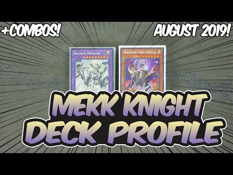 Yu-Gi-Oh! *COMPETITIVE* In-Depth Mekk Knight Invoked Deck Profile + Combo Tutorial! |August 2019|