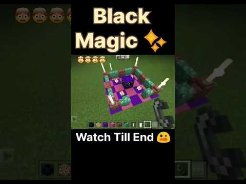 Ultimate Spooky Black Magic Build in Minecraft