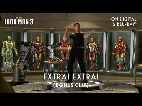 Marvel Studios' Iron Man 3 | Extra! Extra!