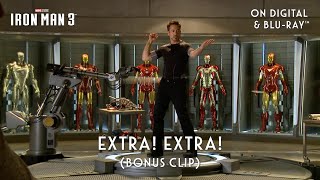 Marvel Studios' Iron Man 3 | Extra! Extra!