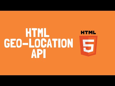 How to use HTML Geo-Location API