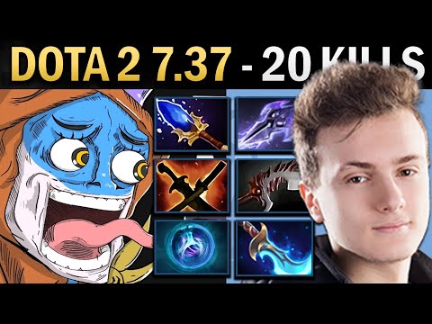 Slark Gameplay Miracle with 20 Kills and SNY - Kez Dota