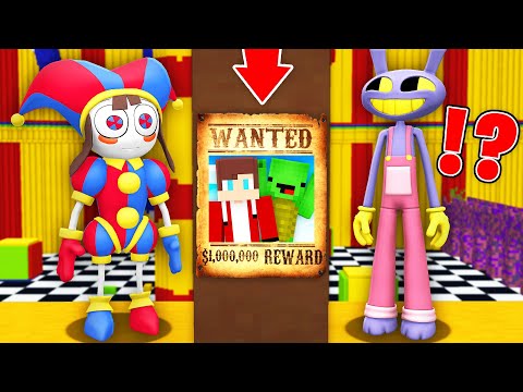 Mikey and JJ Wanted in Incredible Minecraft Circus!