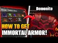 BROKEN How To Craft The BEST Immortal Armor In The Forge ROBLOX