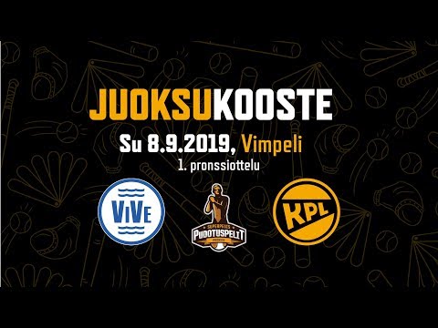 Juoksukooste: Vimpelin Veto -  KPL / 8.9.2019
