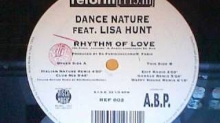 DANCE NATURE Feat LISA HUNT - Rhythm Of Love (Club Mix)