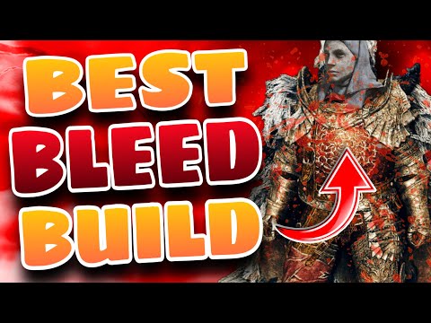 Elden Ring BEST BLEED BUILD! Best Arcane Blood Build Elden Ring!