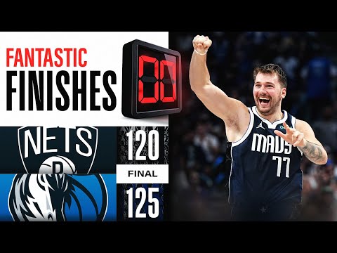 Final 3:17 WILD ENDING Nets vs Mavericks | October 27, 2023