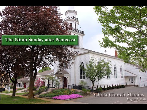 The Ninth Sunday After Pentecost