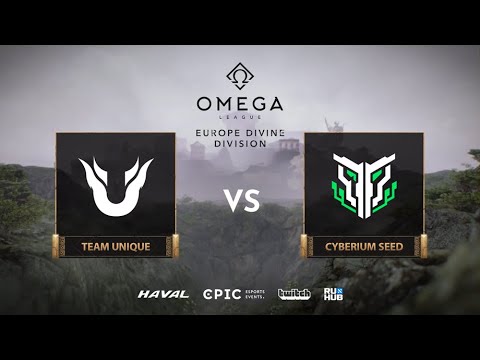Team Unique vs Cyberium Seed, OMEGA League: Europe, bo3, game 2 [Adekvat & Smile]
