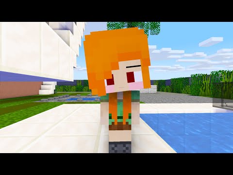 MONSTER SCHOOL : CHICKEN WING MEME ALEX - MINECRAFT ANIMATION