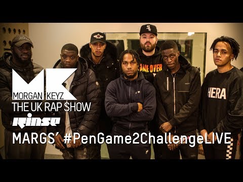 The UK Rap Show - Bigga, Subsamilli, Big Limit & T.Snap #PenGame2ChallengeLIVE