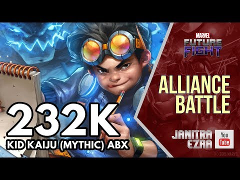 [Marvel Future Fight] Kid Kaiju (Mythic Uniform) Alliance Battle Extreme 232k
