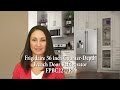 Frigidaire 36 Inch Counter Depth French Door Refrigerator FPBC2277RF