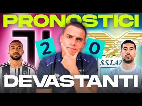 🚨⚽️ JUVENTUS-LAZIO, GENOA-NAPOLI, ROMA-CAGLIARI E SASSUOLO-INTER | Pronostici 24ª Serie A