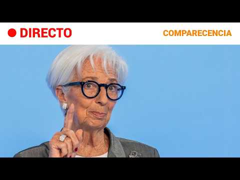 🔴 DIRECTO | Rueda de prensa de Cristina Lagarde desde el Banco Central | RTVE Noticias