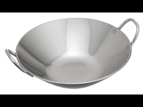 How to make a  24 inch (600mm) wok ? Sun Glory edge cutting trimming and beading machine