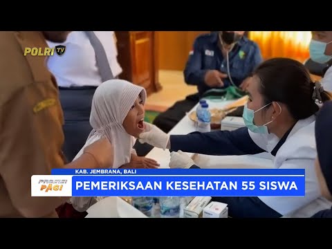 POLRES JEMBRANA GELAR BAKKES KEPADA PENYANDANG DISABILITAS SAMBUT HARI BHAYANGKARA KE-79