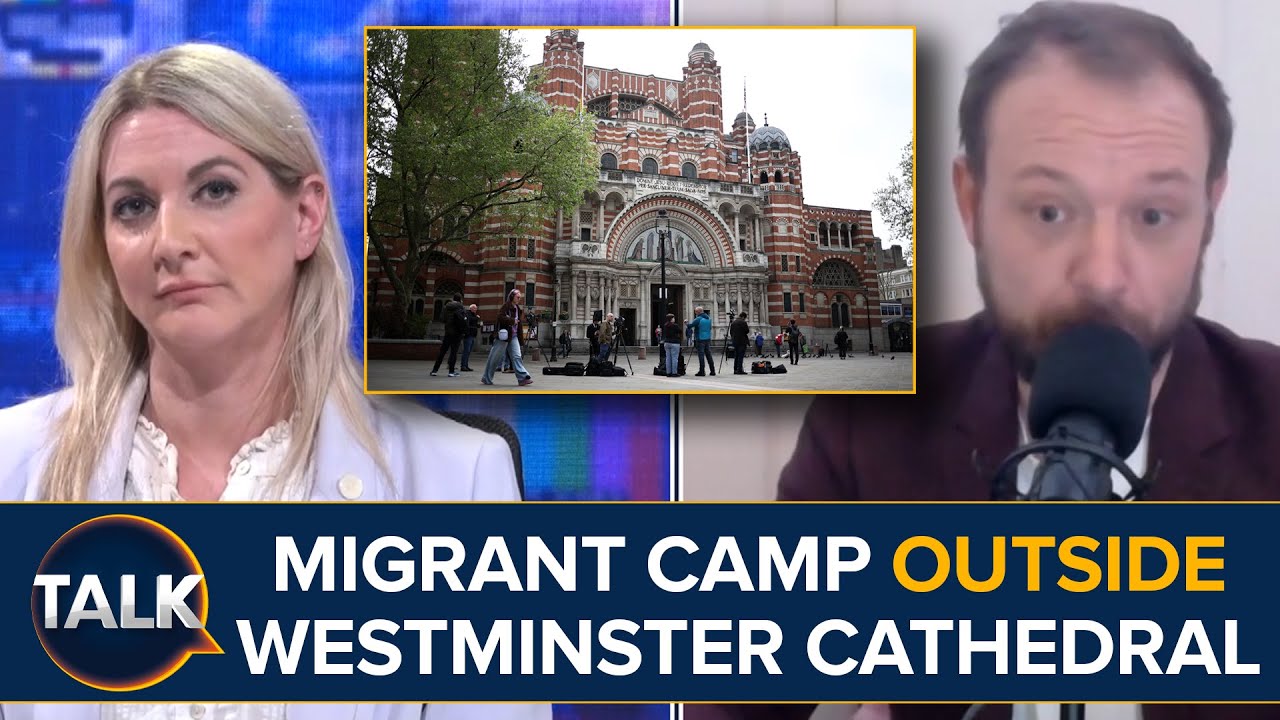 “Men Peeing On The Floor” | Alex Phillips RAGES About Asylum Seekers Setting Up Camp In Westminster