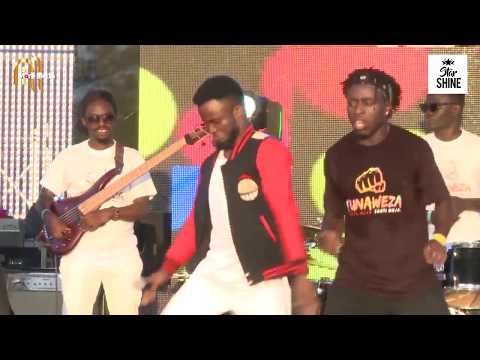 Bruz Newton at Groove Tour in Mombasa Performing 'Zigwembe'