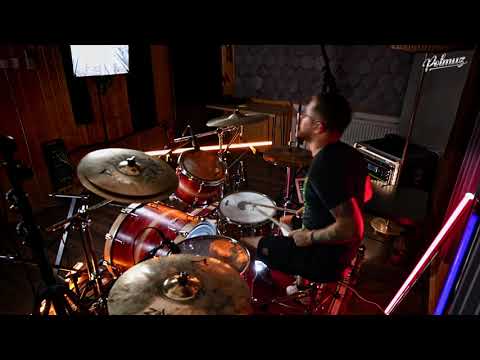 Polmuz drums Maple Model 1 KELLER - 20/12/14/16 - Yellow Wax image 15