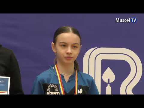 Jurnal MUSCEL TV 15.05.2023 Sport - Tenis de masă - Nadalia Ionaşcu medalie la naţionalele U13