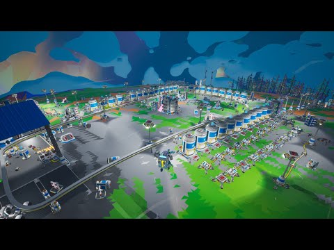 ASTRONEER Automatic sorting system and base designing