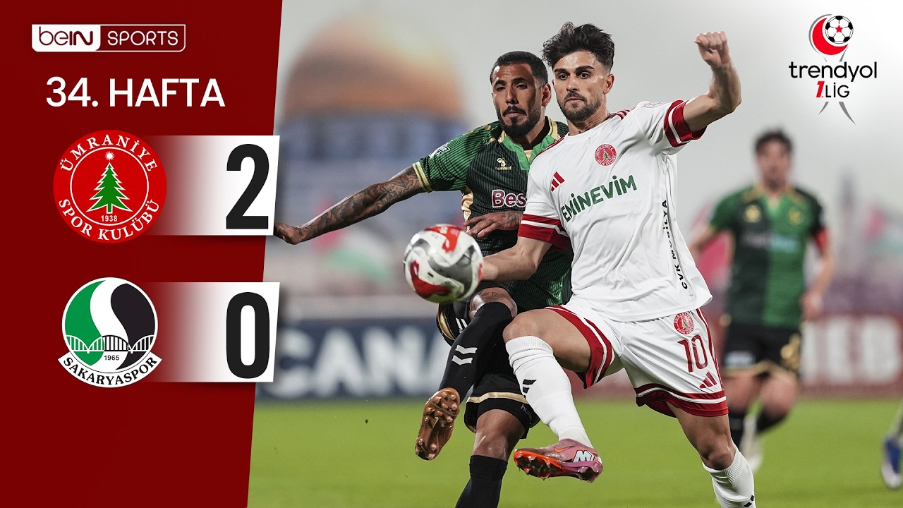 Ümraniyespor vs Sakaryaspor Highlights