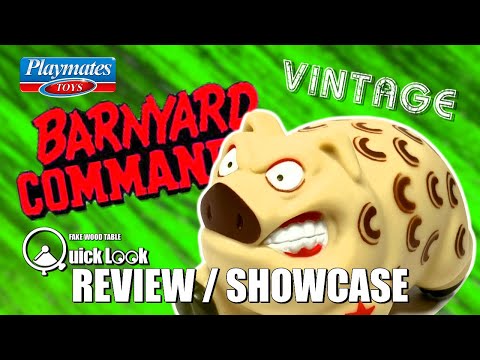VINTAGE Barnyard Commandos General Hamfat Lardo (Quick Look Review / Showcase)