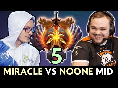 Miracle BACK to TOP-5 RANK to TI9 — picked THIS HERO vs Noone Shadow Fiend