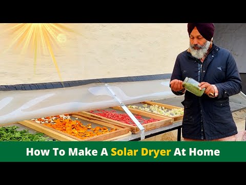 How To Make A Solar Dryer At Home | Step-by-Step Guide