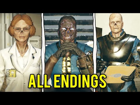 Fallout 76 - ALL SKYLINE VALLEY ENDINGS (Good Ending, Bad Ending, & True Ending)