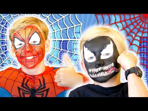 Spider-Man Face Paint for Kids! | Spider-Man Characters | We Love Face Paint
