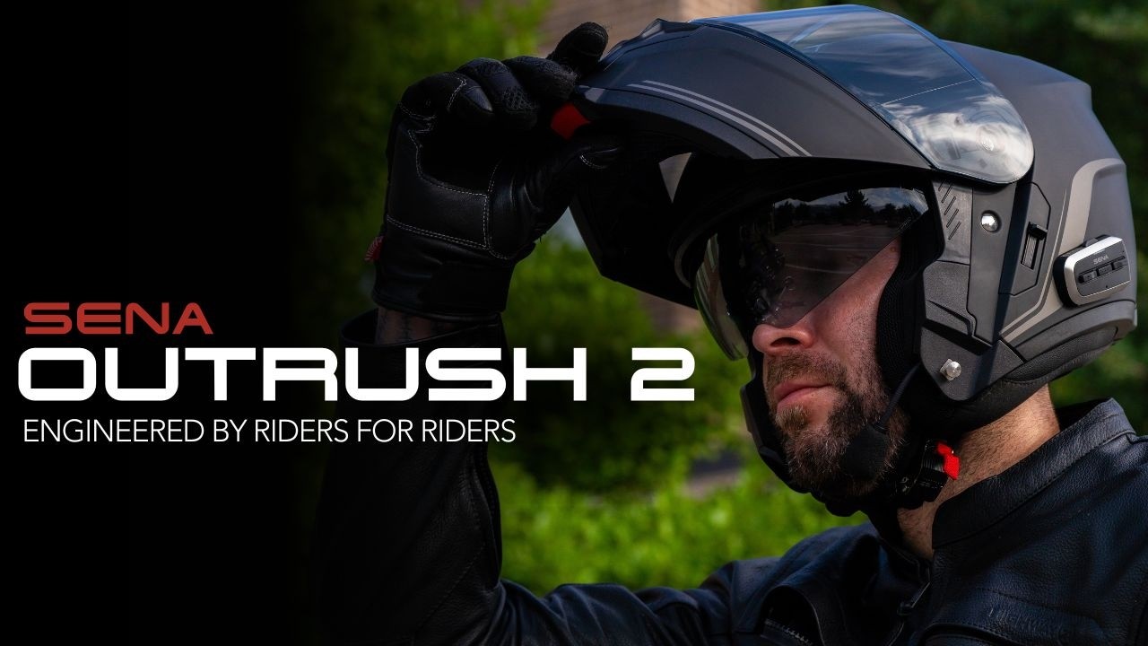 Best Smart Modular Motorcycle Helmet Sena Outrush 2 | Tech Talk