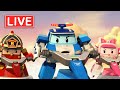 LIVE Robocar POLI Safety Series Episode Compilation 24 7 Stream Robocar POLI TV