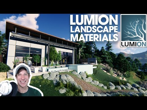 Getting Started Rendering in Lumion (Ep 4) - EASY LANDSCAPES with Lumion Landscape Materials