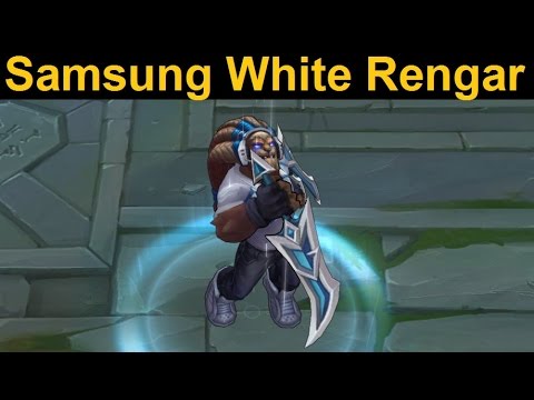 Samsung White Rengar Skin Spotlight - Dandy Rengar