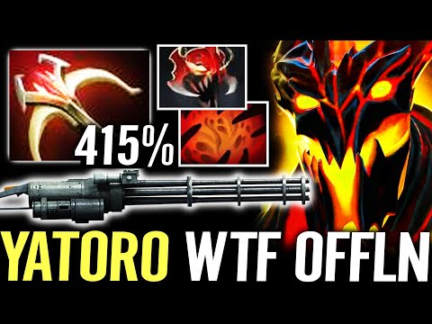 🔥 YATORO Shadow Fiend WTF OFFLANE — Daedalus + Shard IMBA 415% Crit DMG Right-Click Dota 2 Pro