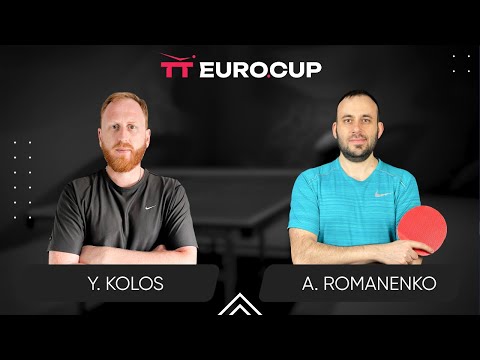 17:10 Yurii Kolos  - Andrii Romanenko 17.07.2024 TT Euro.Cup Ukraine Professional. TABLE 4