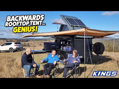 OZ'S MOST MODIFIED MT1?! Chris & Deb's INCREDIBLE Kings MT1 Camper Trailer OWNER'S REVIEW + MODS!
