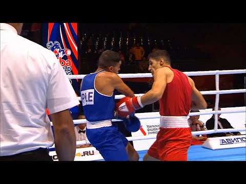 Round of 32 (75kg) MOUSAVI SEYEDSHAHIN (IRI) vs IRSHAID Islam (PLE) /AIBA World 2019