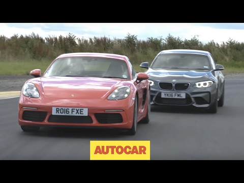 Porsche 718 Cayman S vs BMW M2 | Track Shootout  | Autocar