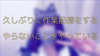 【実写作業】のんびり何かをする【のーぷらん】