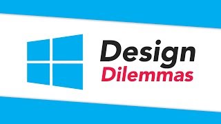 Why Microsoft Can&#39;t Design a Consistent Windows