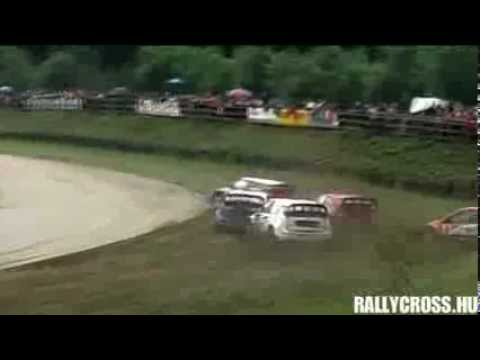 ERC Rallycross Austria - everybody slip out!