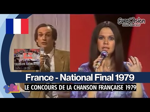 EUROVISION SONG CONTEST FRENCH NATIONAL FINAL 1979 FRANCE -  CONCOURS CHANSON FRANCAISE 1979 (TF1)